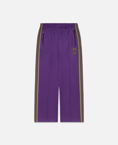 Needles Track Pant Purple × Red Needles Track Pant Poly Smooth Dark Purple