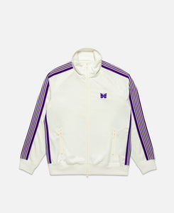 Poly Smooth Track Jacket (White)
