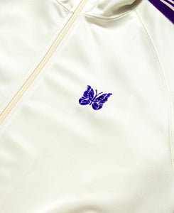 Poly Smooth Track Jacket (White)
