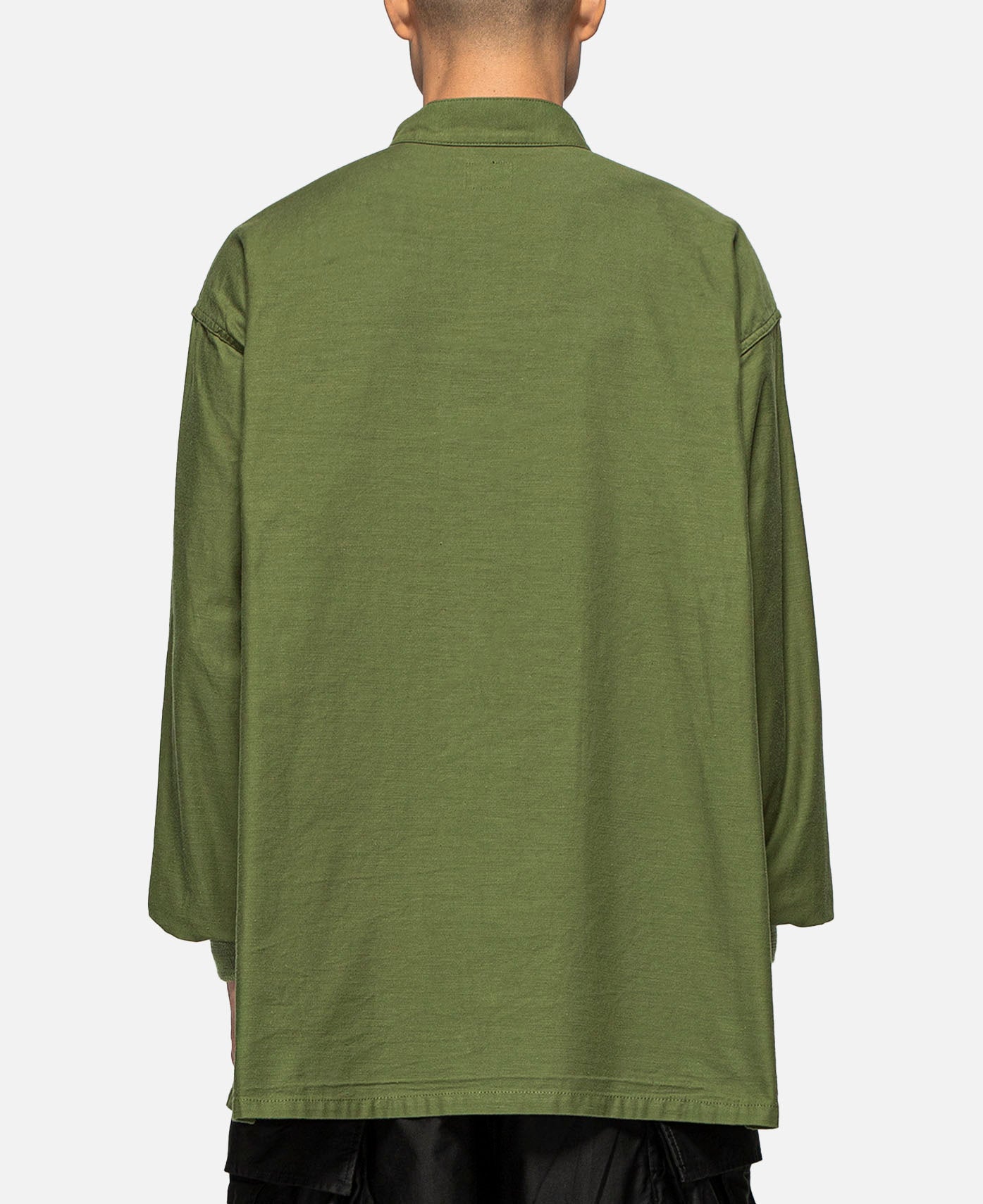 Needles - S.C. Army Back Sateen Shirt (Olive) – JUICESTORE