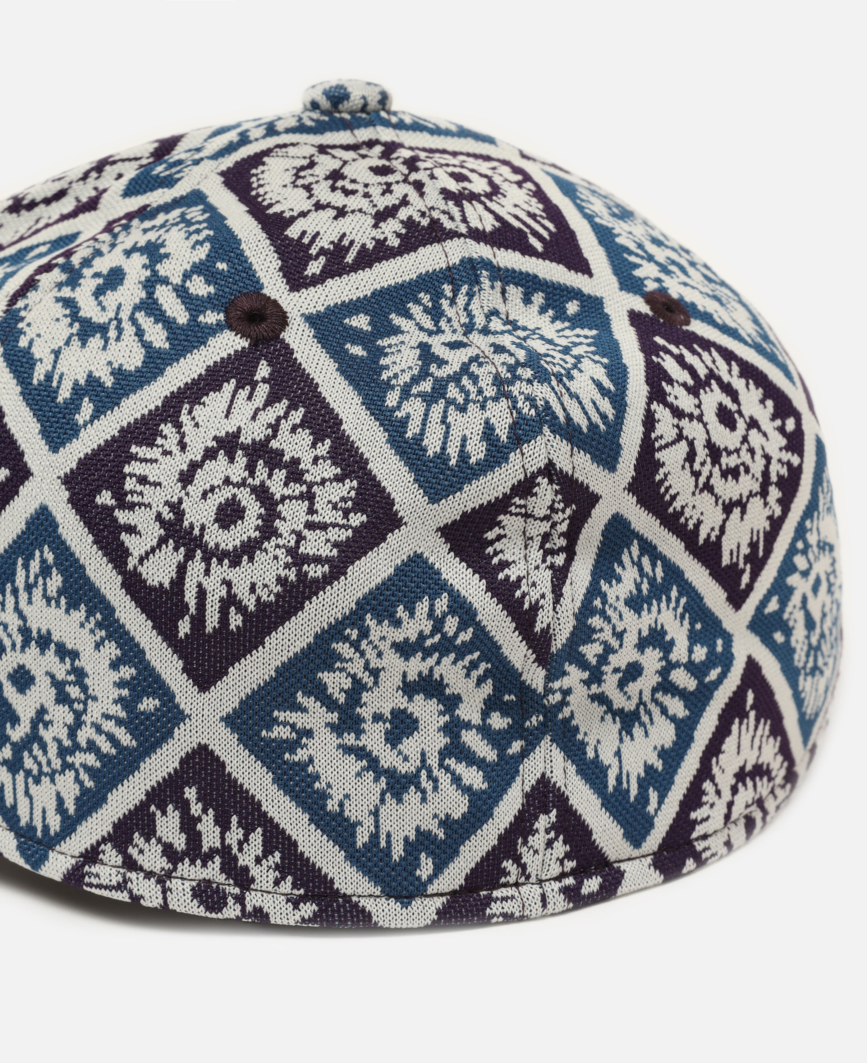 Baseball Cap - Poly Jacquard (Blue)