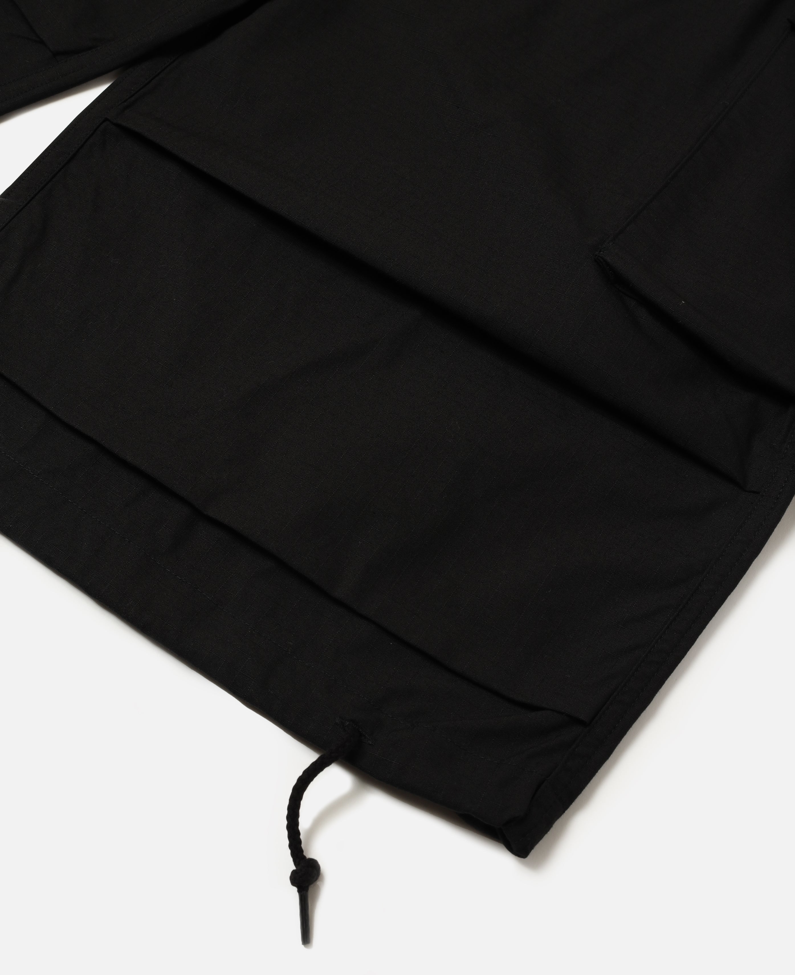 Field Shorts - Cotton Ripstop (Black)