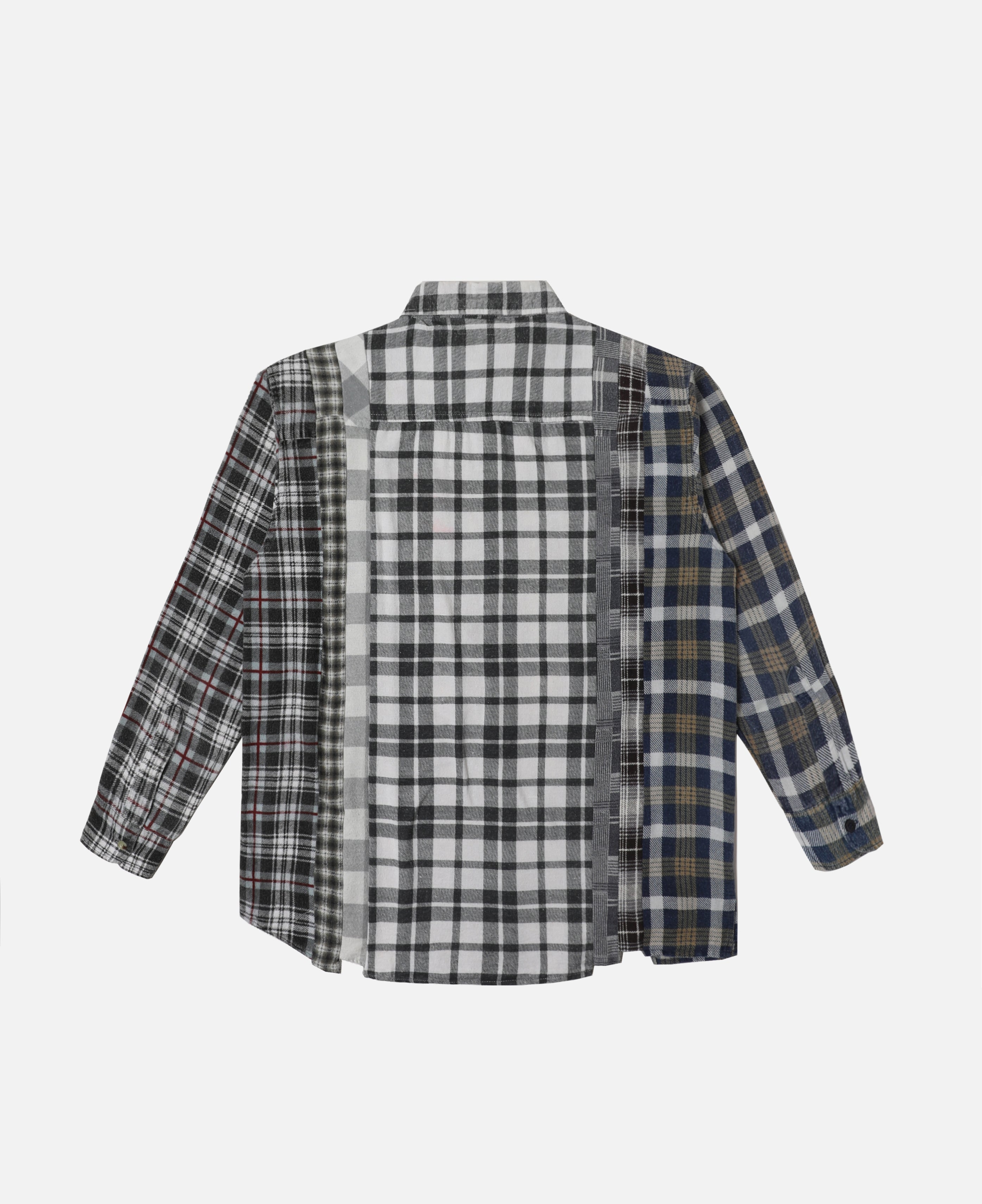 Flannel Shirt - 7 Cuts Shirt (Multi) (Size L)