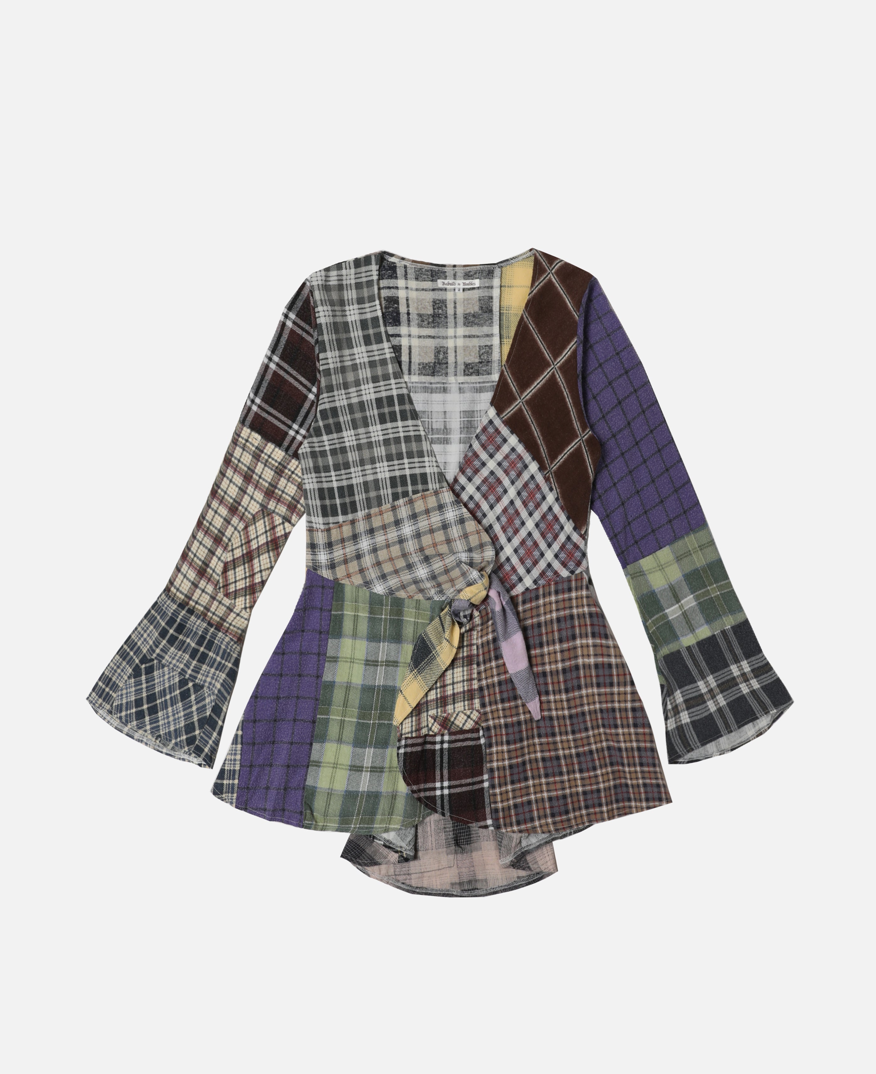 Flannel Shirt - Cache Coeur Blouse (Multi) (Size 2)