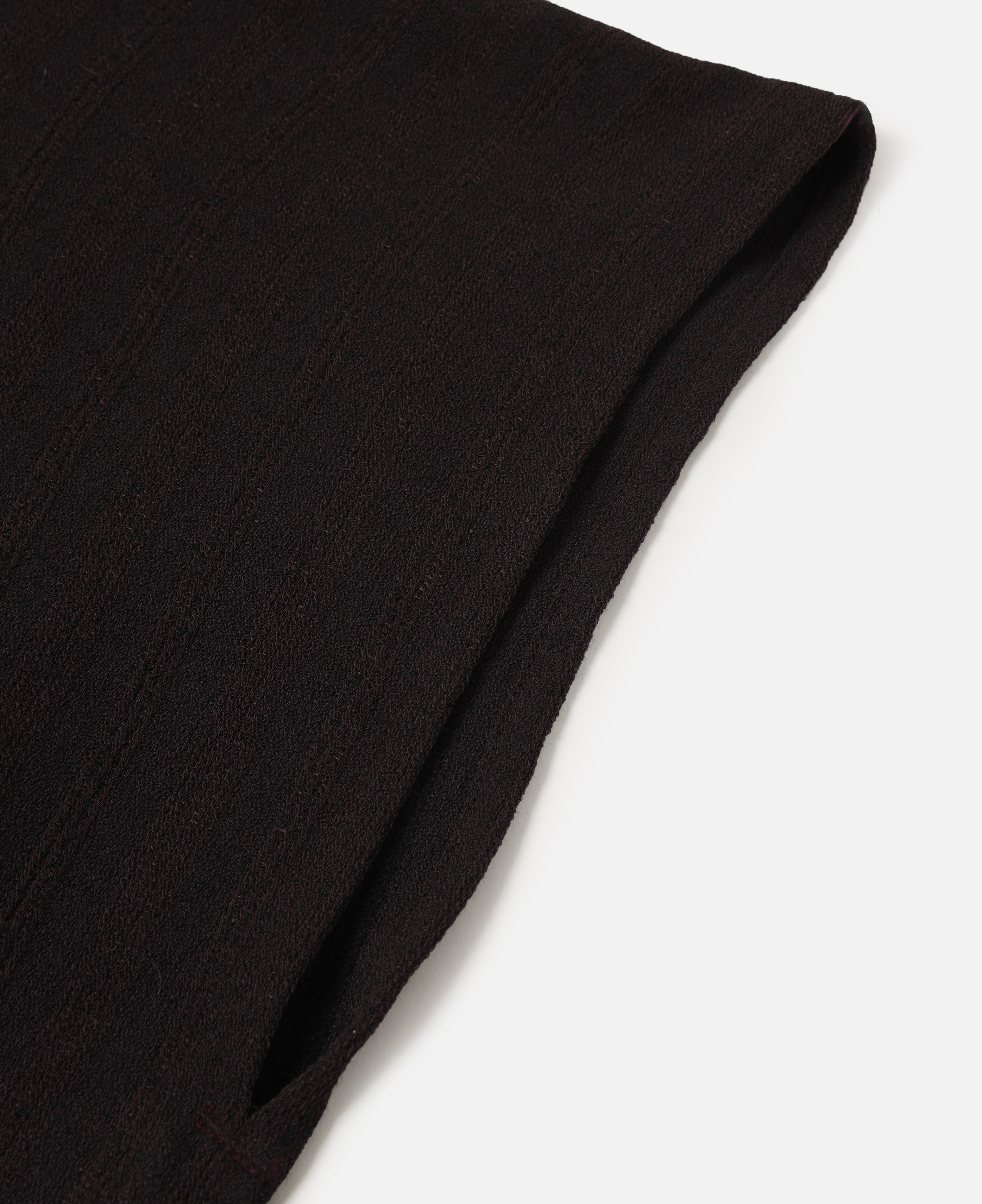 Haori Jacket - Alternate Stripe (Burgandy)