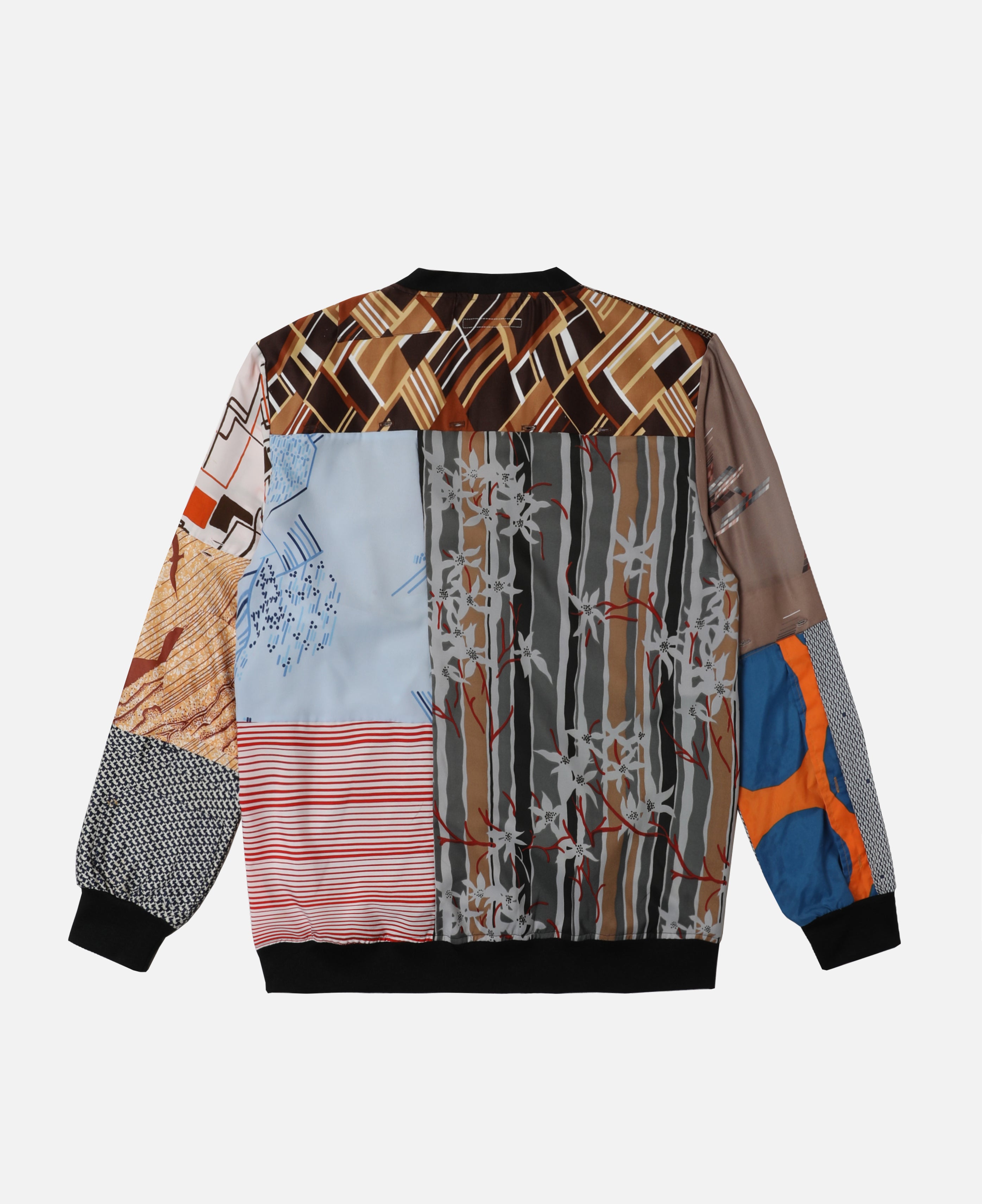 Polyester Shirt - Cardigan (Multi) (Size L)