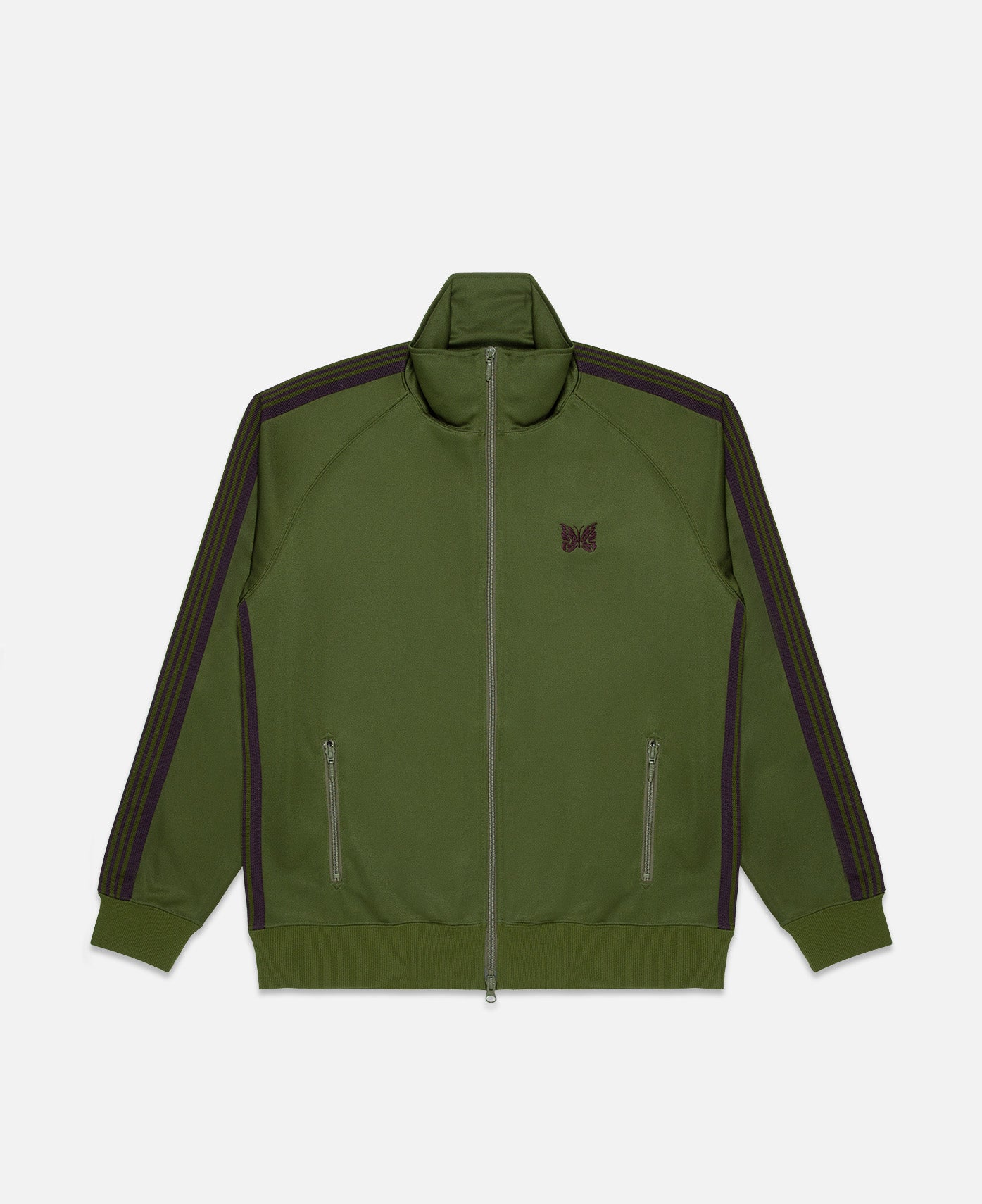 Track Jacket - Poly Smooth (Olive)