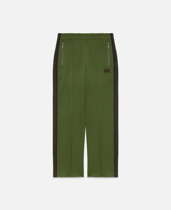 Track Pants- Poly Smooth (Olive)