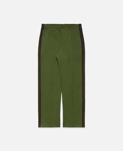 Track Pants- Poly Smooth (Olive)
