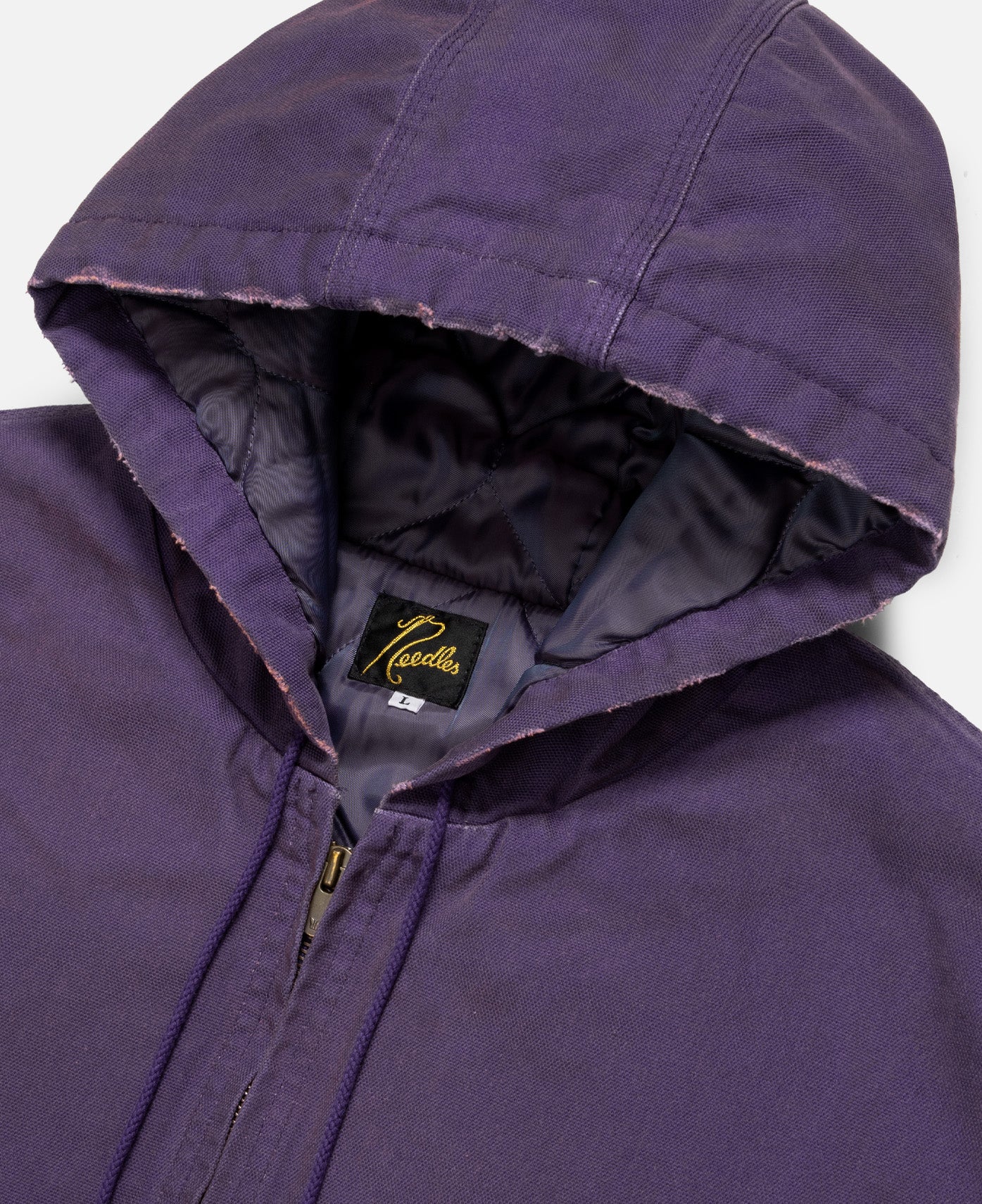 Needles - Zipped Work Hoodie (Purple) – JUICESTORE