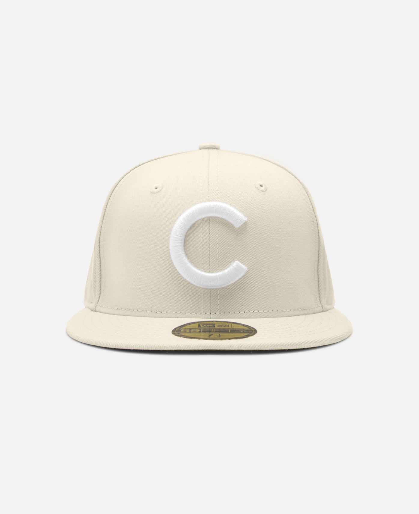 New Era Coconut Chicago Cubs Cooperstown Light Cream 59Fifty Cap Beige JUICESTORE