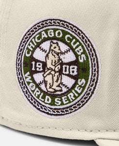 Coconut Chicago Cubs Cooperstown Light Cream 59Fifty Cap (Beige)