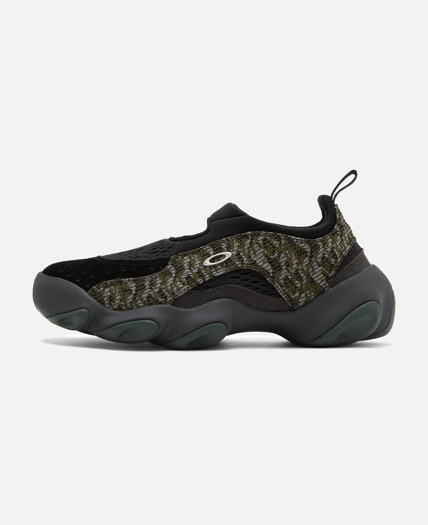 Oakley Factory Team - Jacquard Suede Flesh Sandal (Black) – JUICESTORE