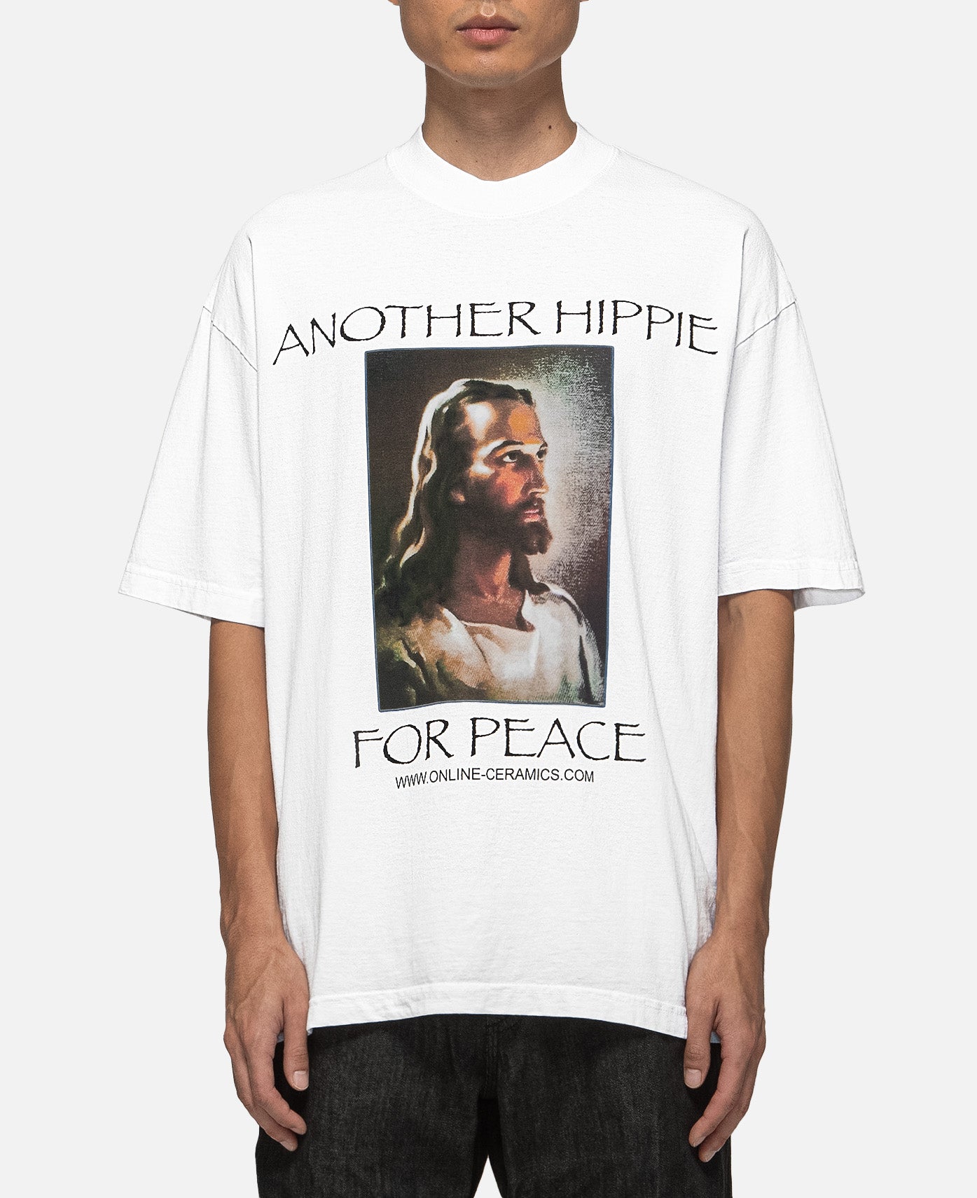 ideologi Jeg klager føderation Online Ceramics - Another Hippie For Peace T-Shirt (White) – JUICESTORE