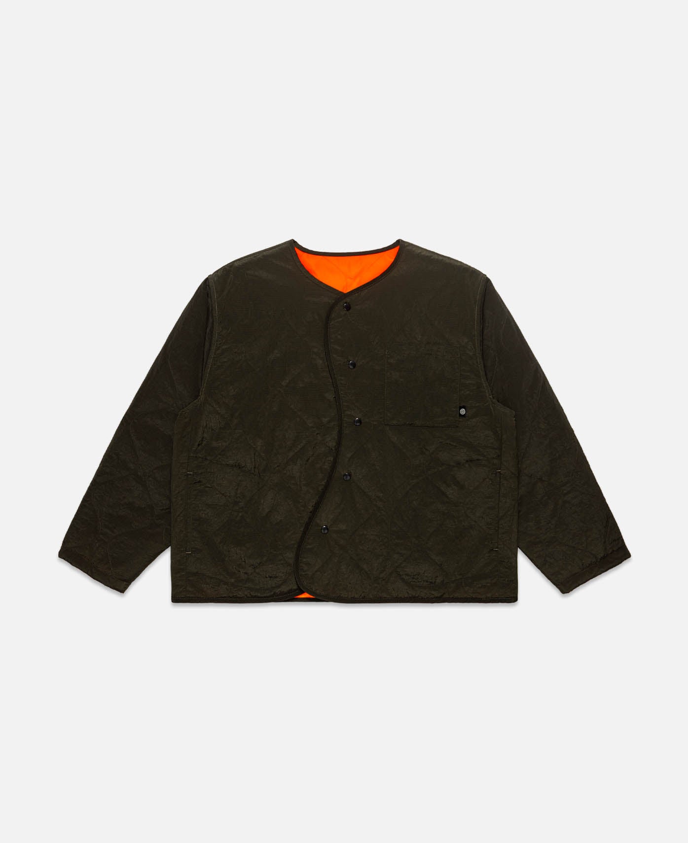 Blur The Lines Reversible Liner Jacket (Black)