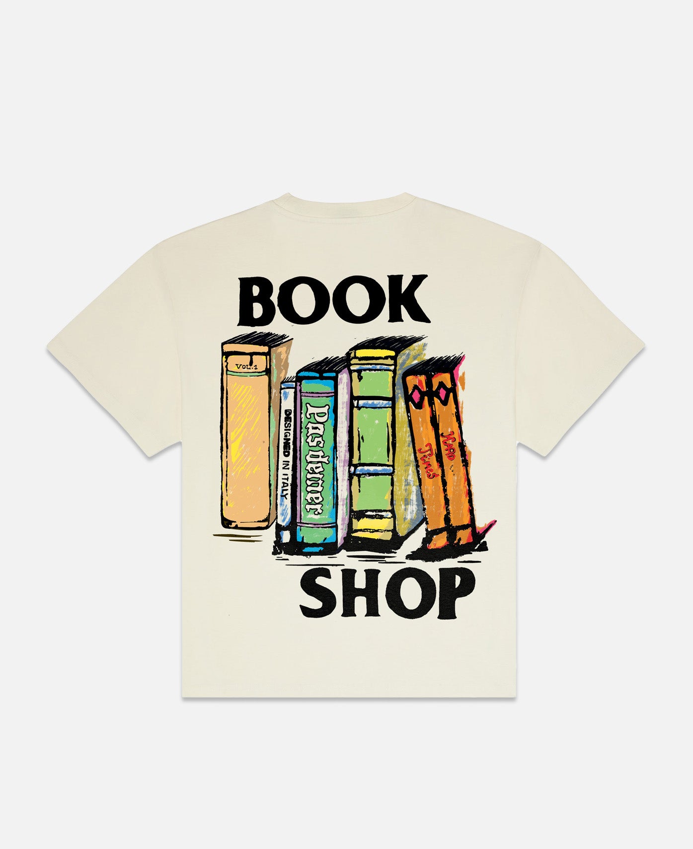 Black Book T-Shirt  (Cream)