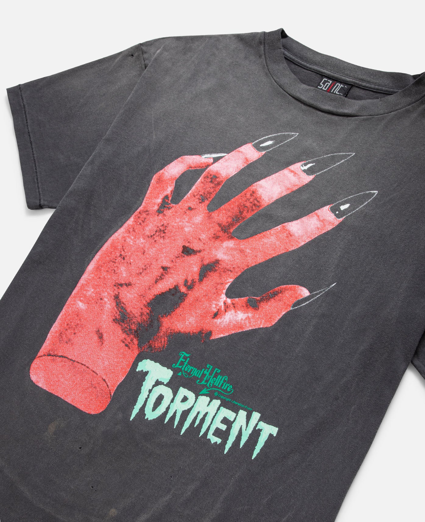 Saint Michael - Devil Hand T-Shirt (Black) – JUICESTORE