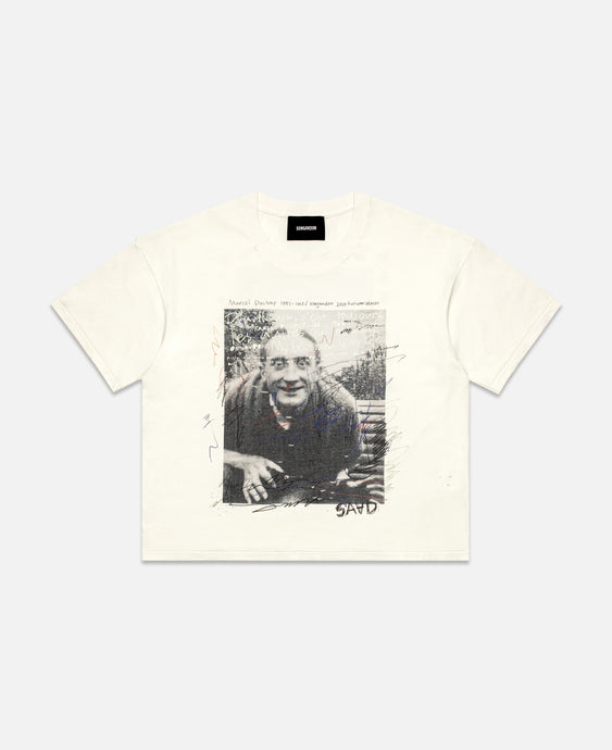 Duchamp Portrait T-Shirt (White)