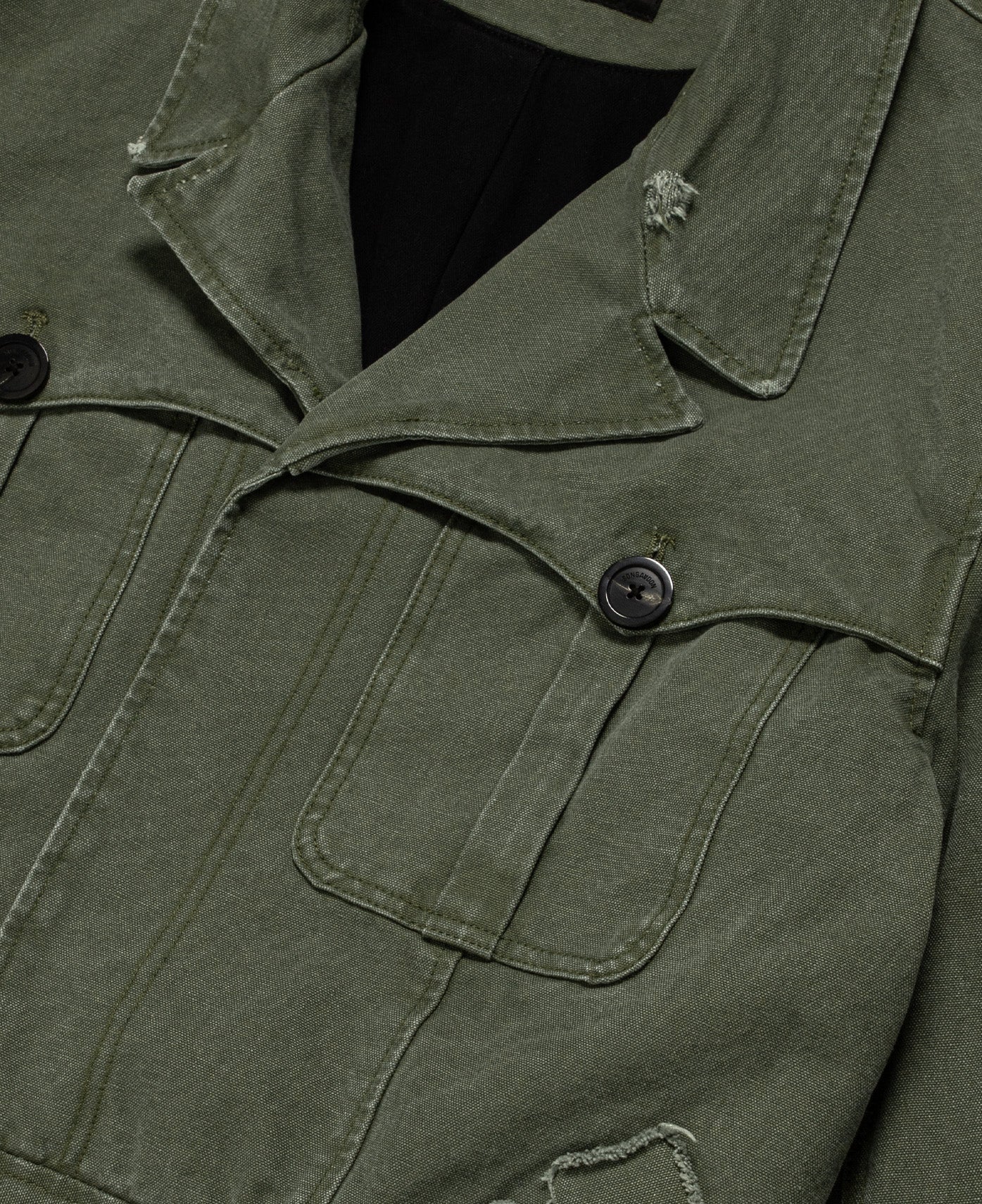 Cartigreen Jacket Rapper SONGAADON - Green Ripped Jacket (Green) – JUICESTORE