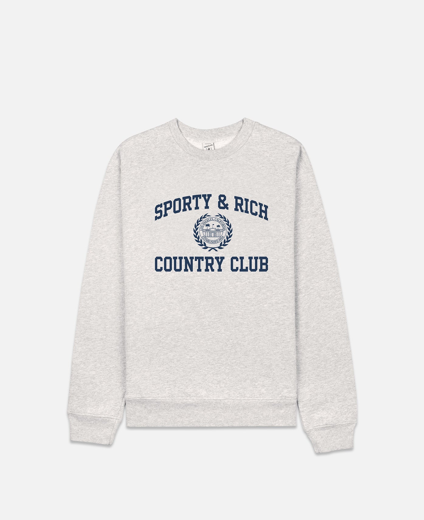 Sporty & Rich - Varsity Crest T-Shirt (White) – JUICESTORE