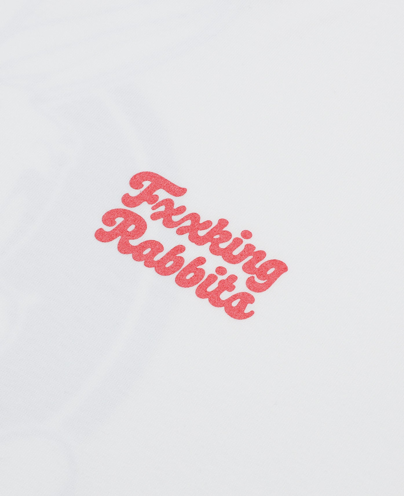 Stuffed Rabbit T-Shirt (White)