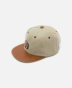 The H.W.Dog & Co. - 2 Tone Leather Cotton Cap (Beige) – JUICESTORE