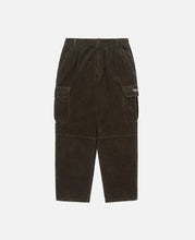 Corduroy Cargo Pants (Brown)