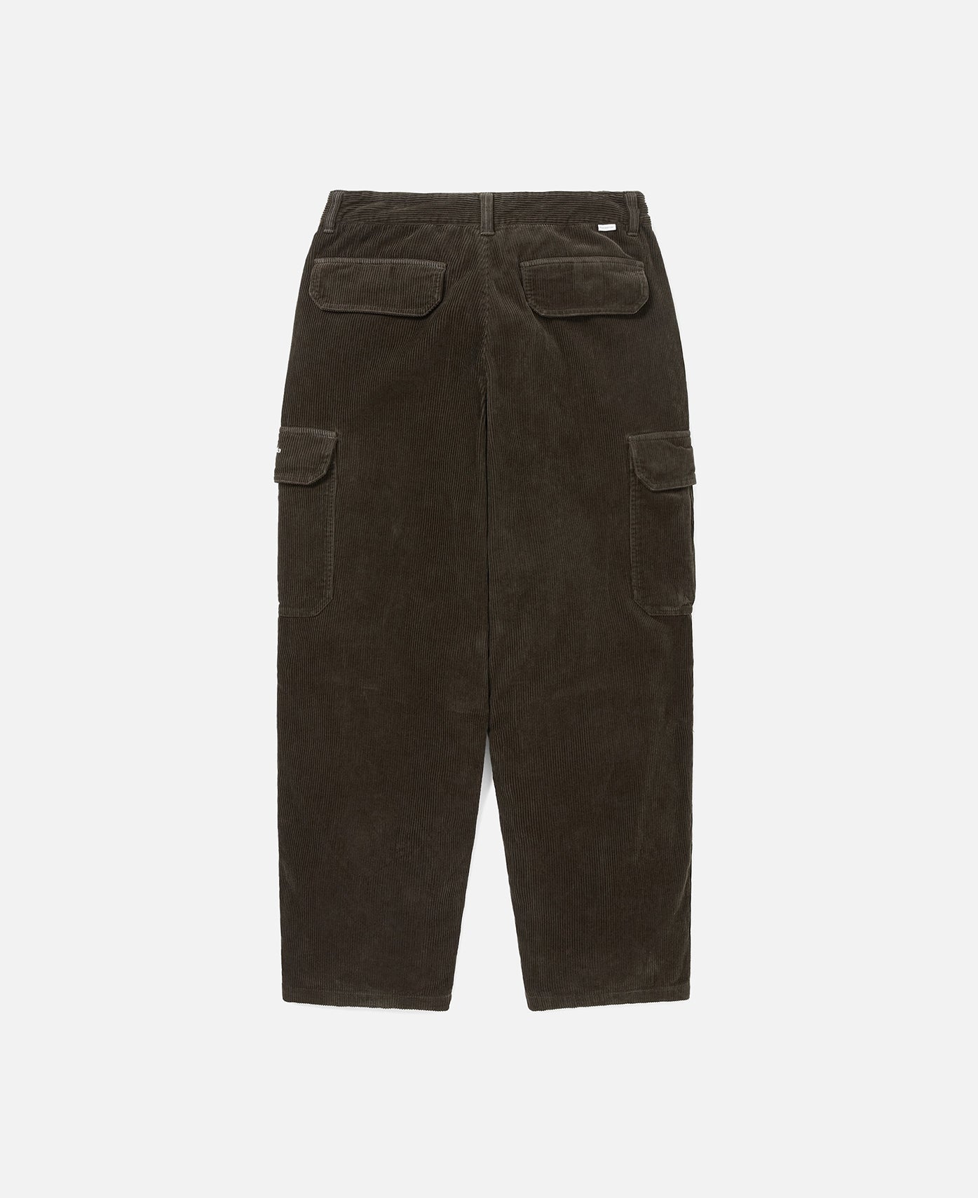 Corduroy Cargo Pants (Brown)