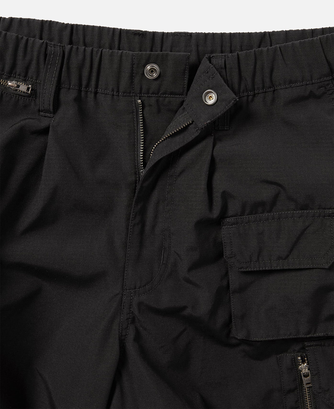 Crazy Multi Zip Pants (Black)