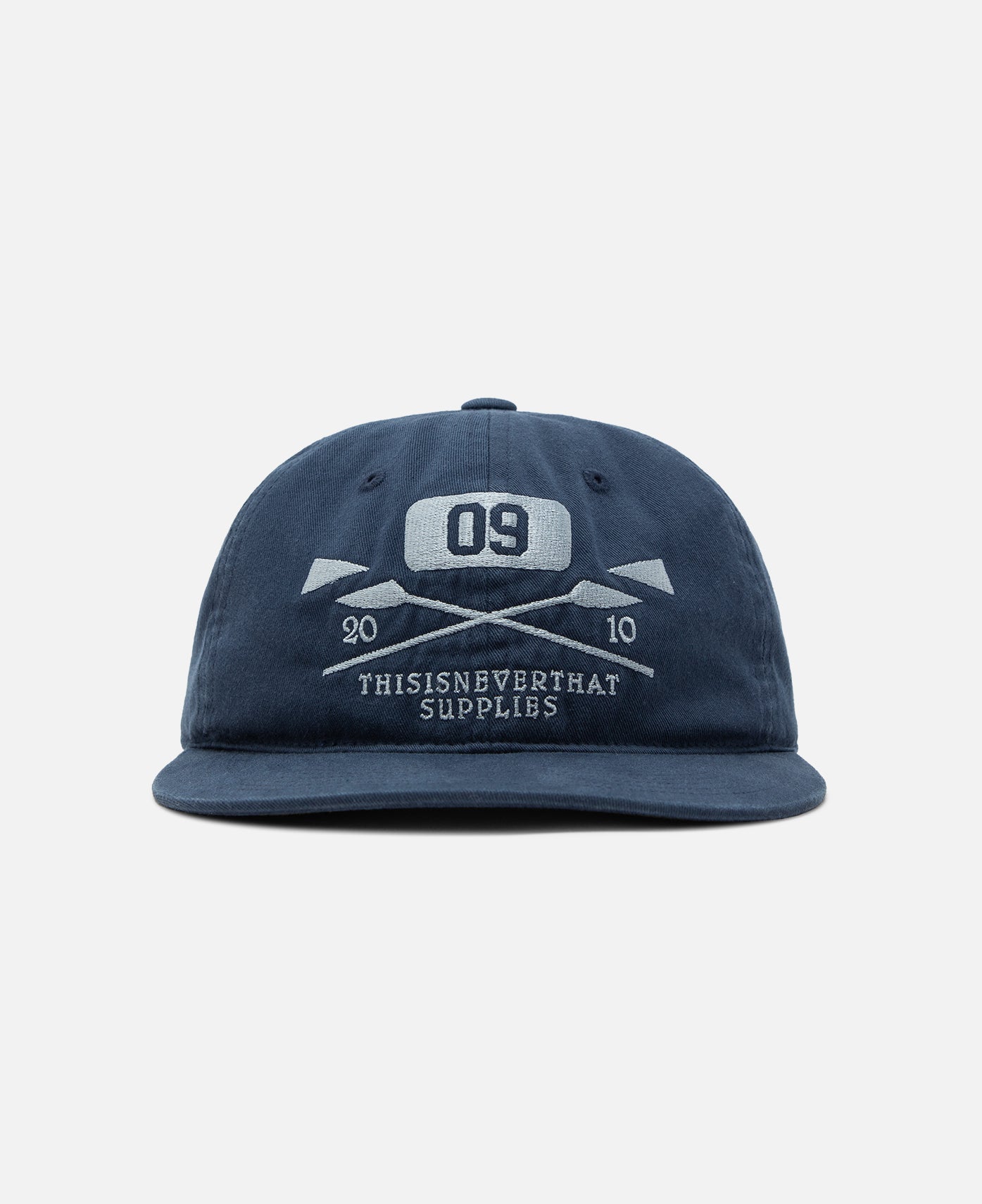 Embroidered Paddle Cap (Navy)