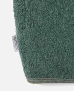 Gore-Tex Windstopper®  Wool Fleece Crewneck (Green)