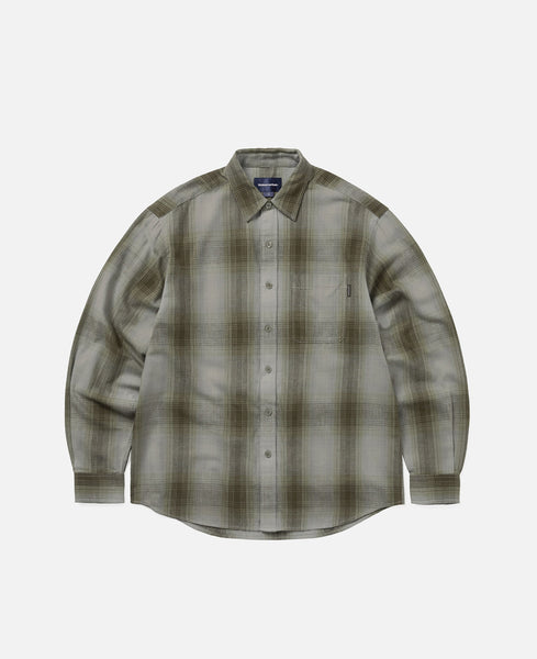 thisisneverthat® - Nep Shadow Check Shirt (Khaki) – JUICESTORE