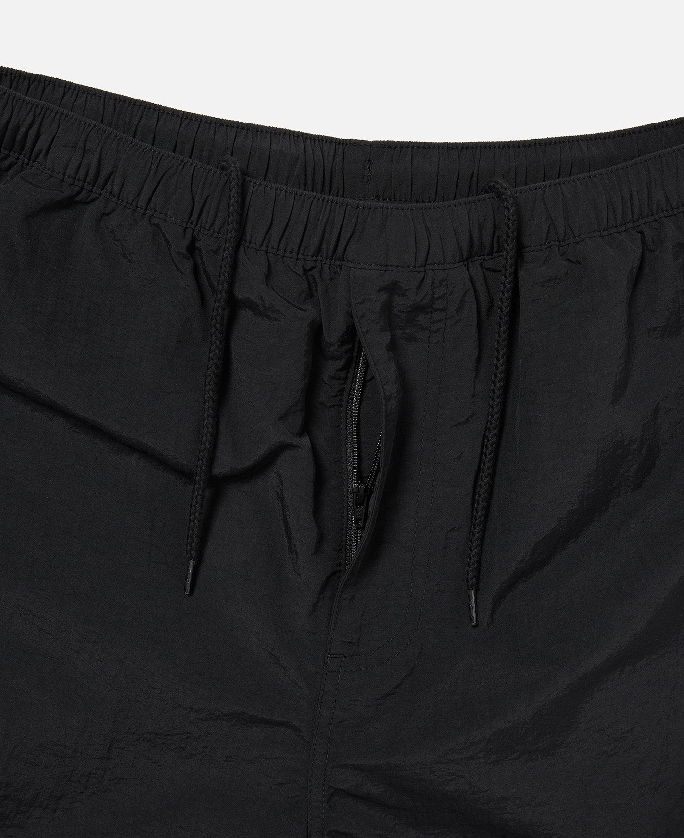 Relaxed Nylon Shorts (Black)
