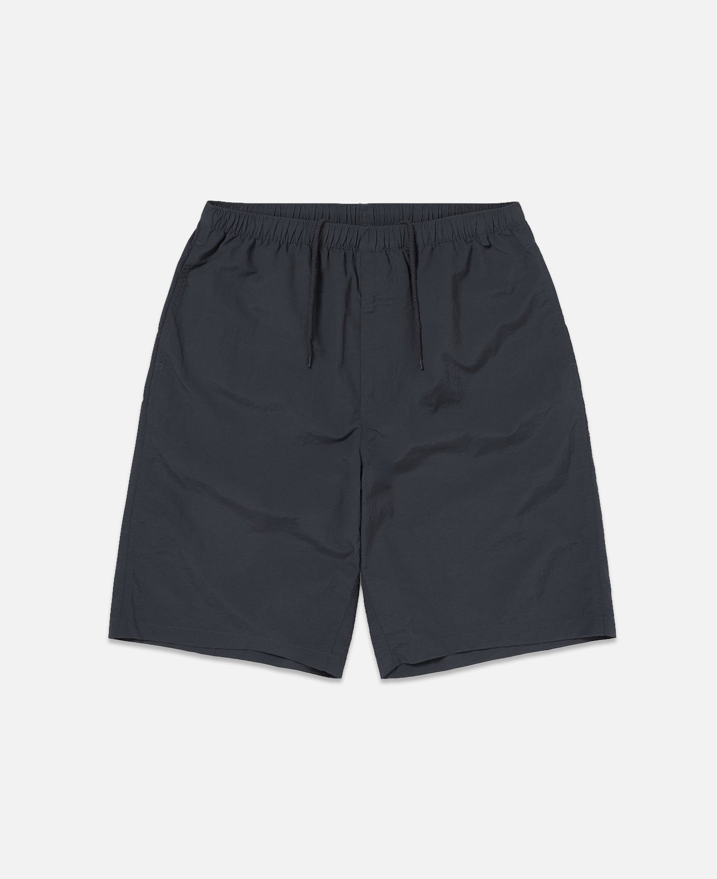 Relaxed Nylon Shorts (Navy)