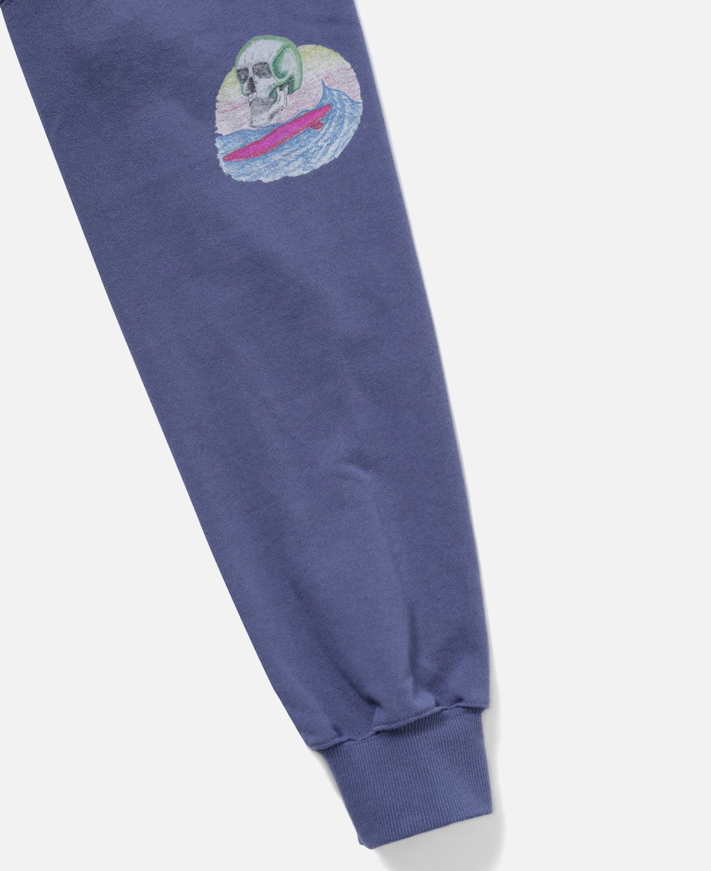 Surfing Skull Hoodie (Purple)