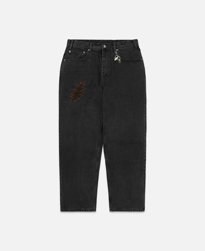 Lightning Relaxed Jeans (Black)