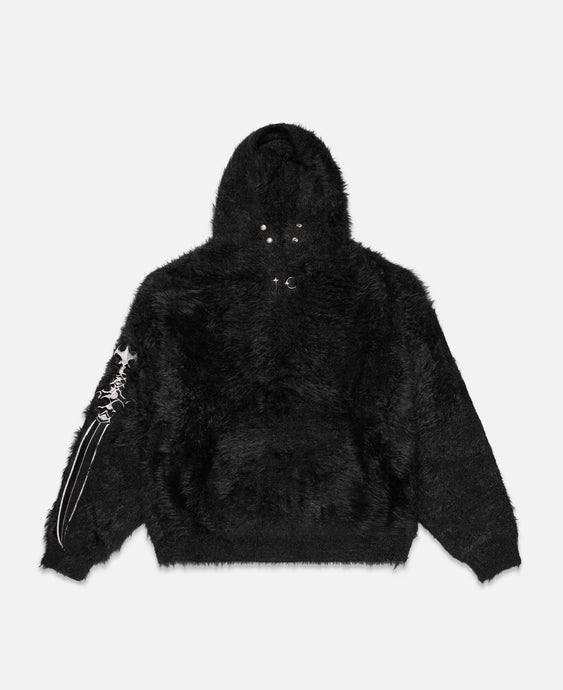 Pack Fur Sword Hoodie (Black)