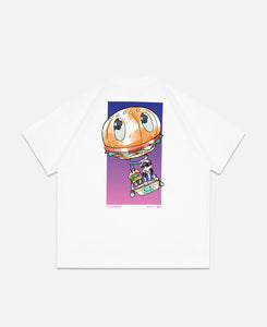 Anime Air Balloon T-Shirt (White)