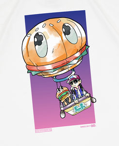 Anime Air Balloon T-Shirt (White)