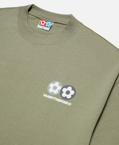 Classic Flower T-Shirt (Olive)