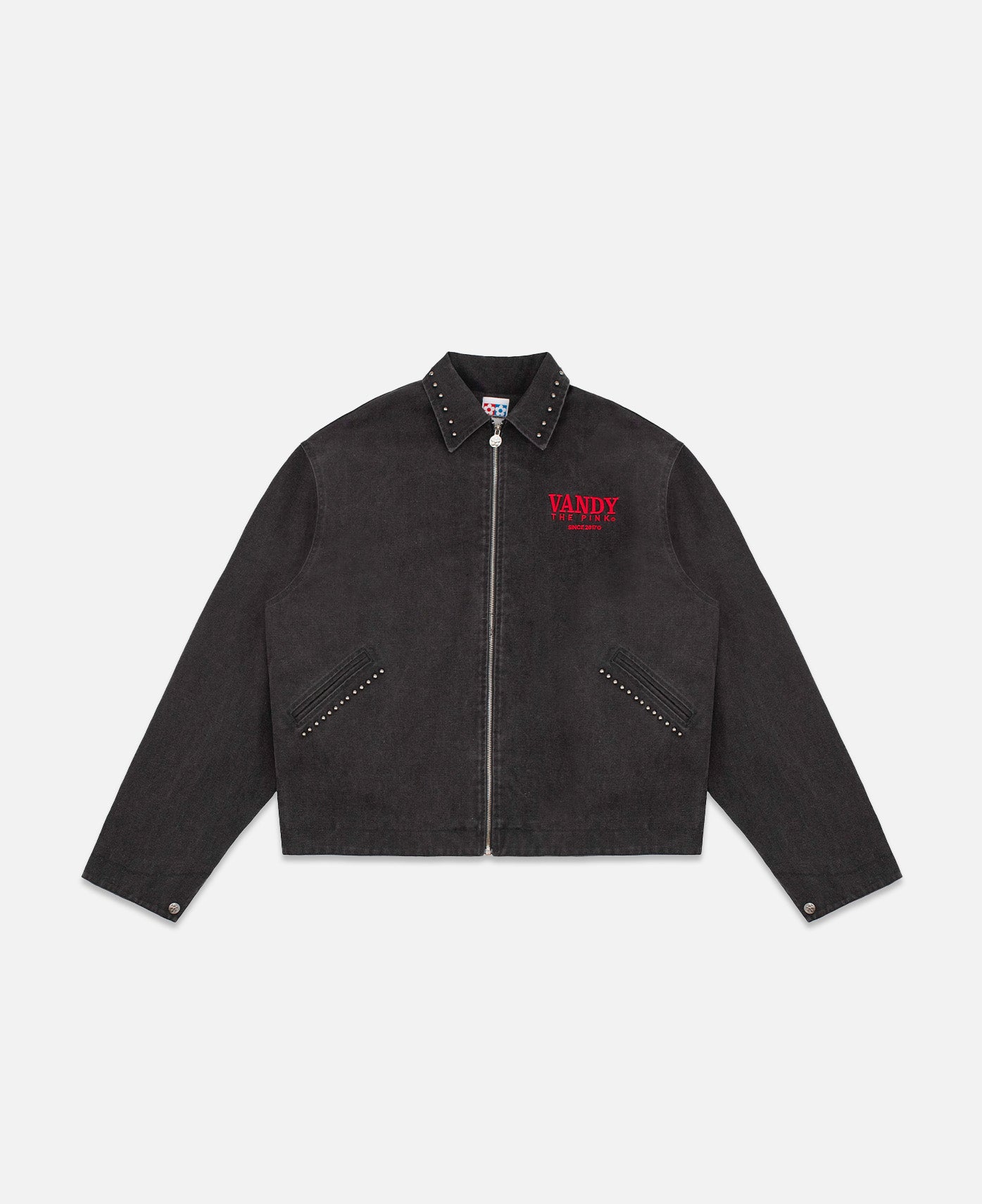 Detroit Studded Work Jacket (Black)