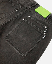 Double Pocket Robo Denim Pants (Black)