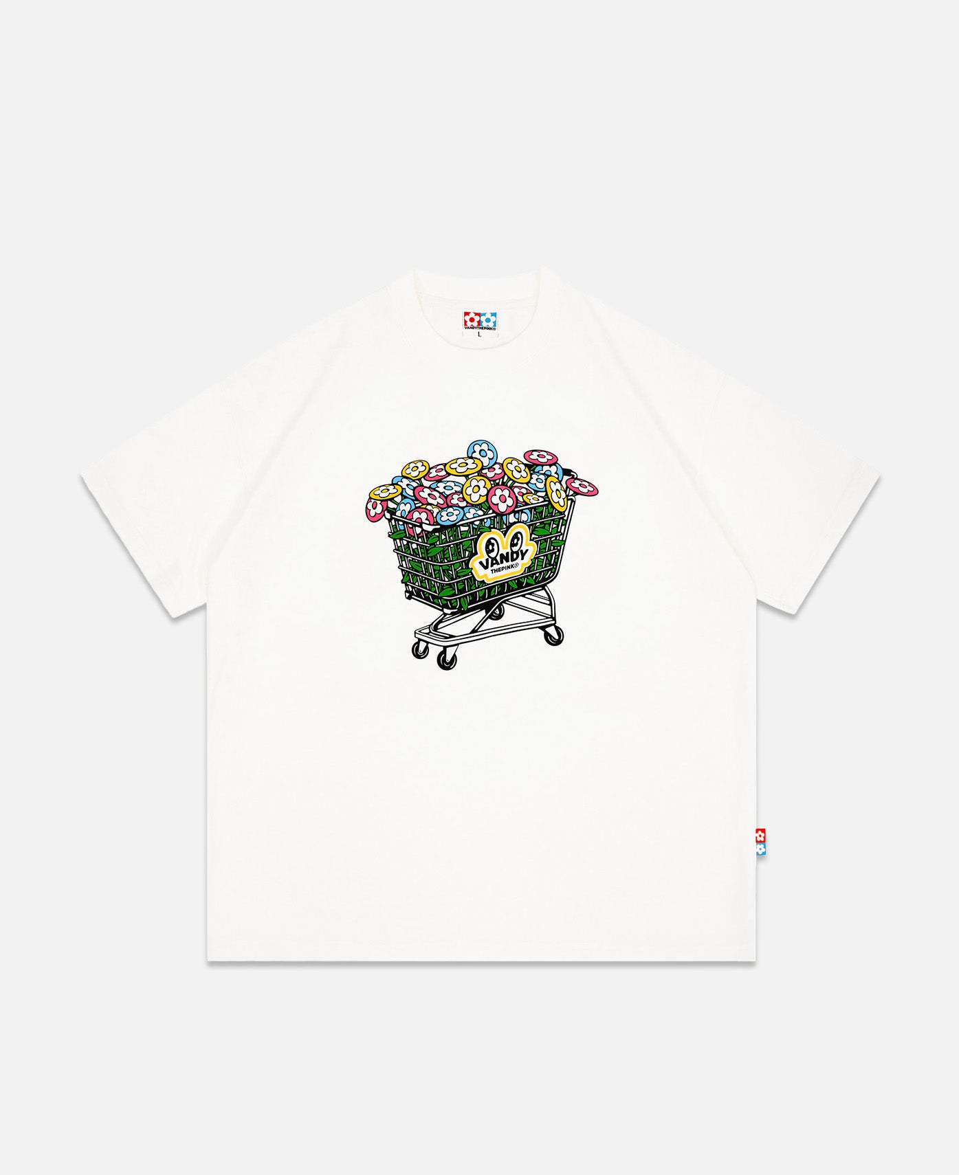 Flower Cart T-Shirt (White)