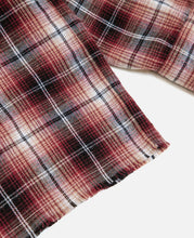 Flower Flannel Shirt (Red)