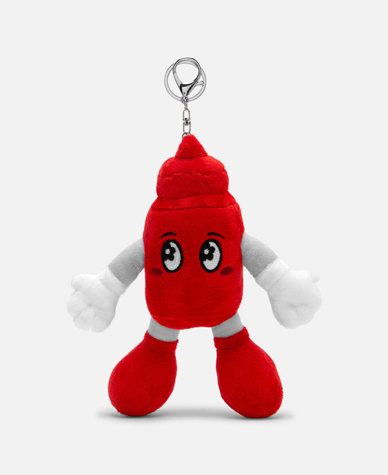 Ketchup Plushy Keychain (Red)