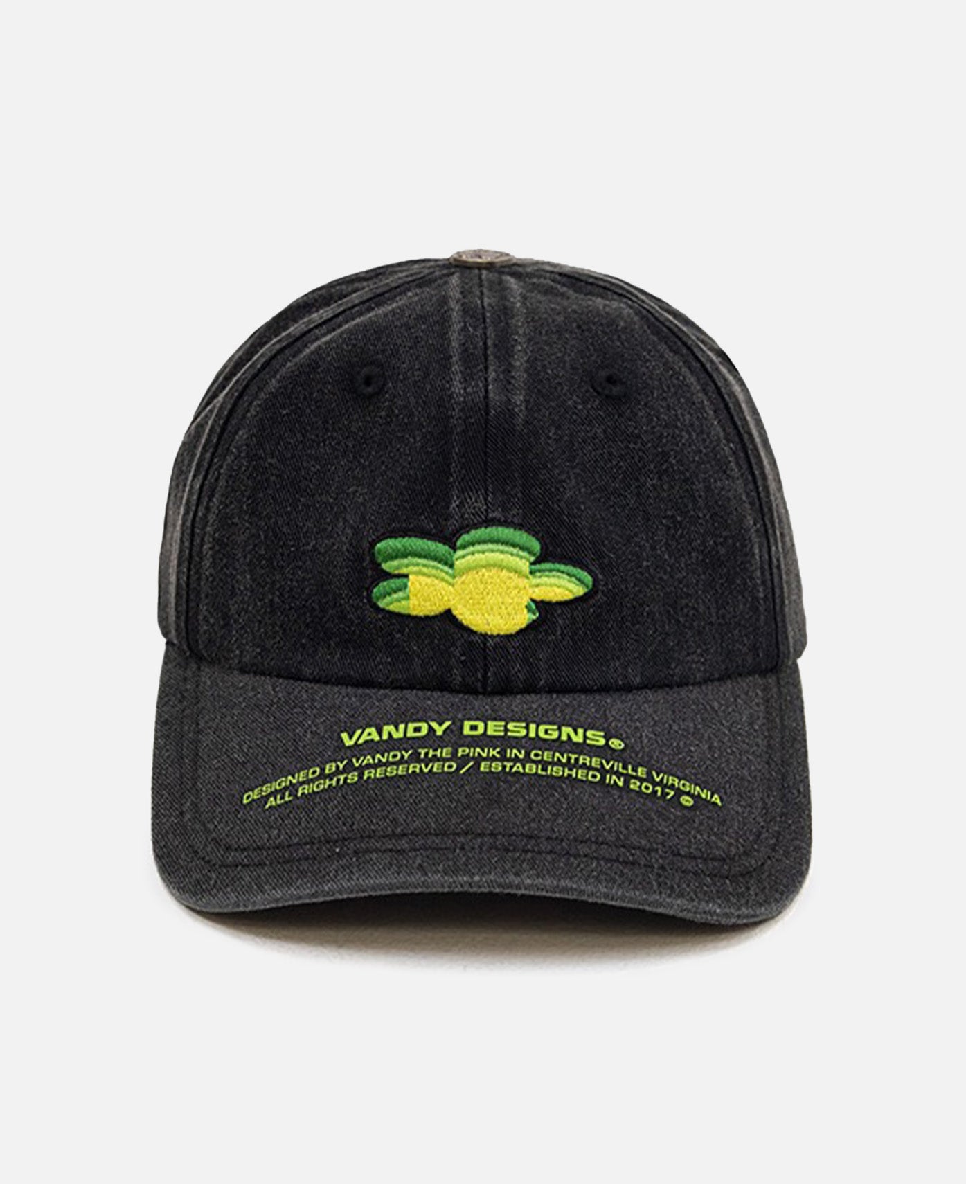 Robo Flower Ball Cap (Black)