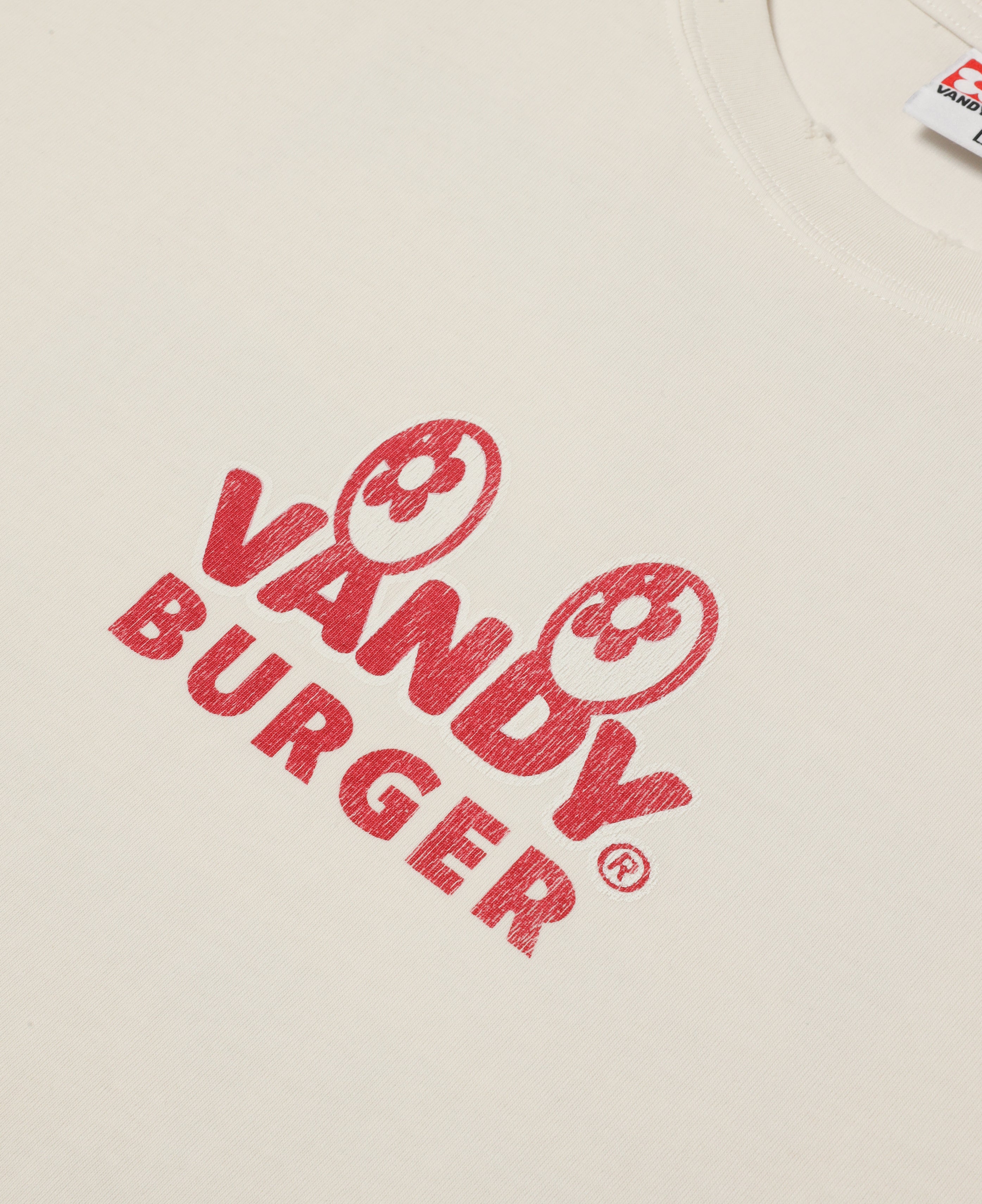 Burger Menu Eye Logo T-Shirt (White)