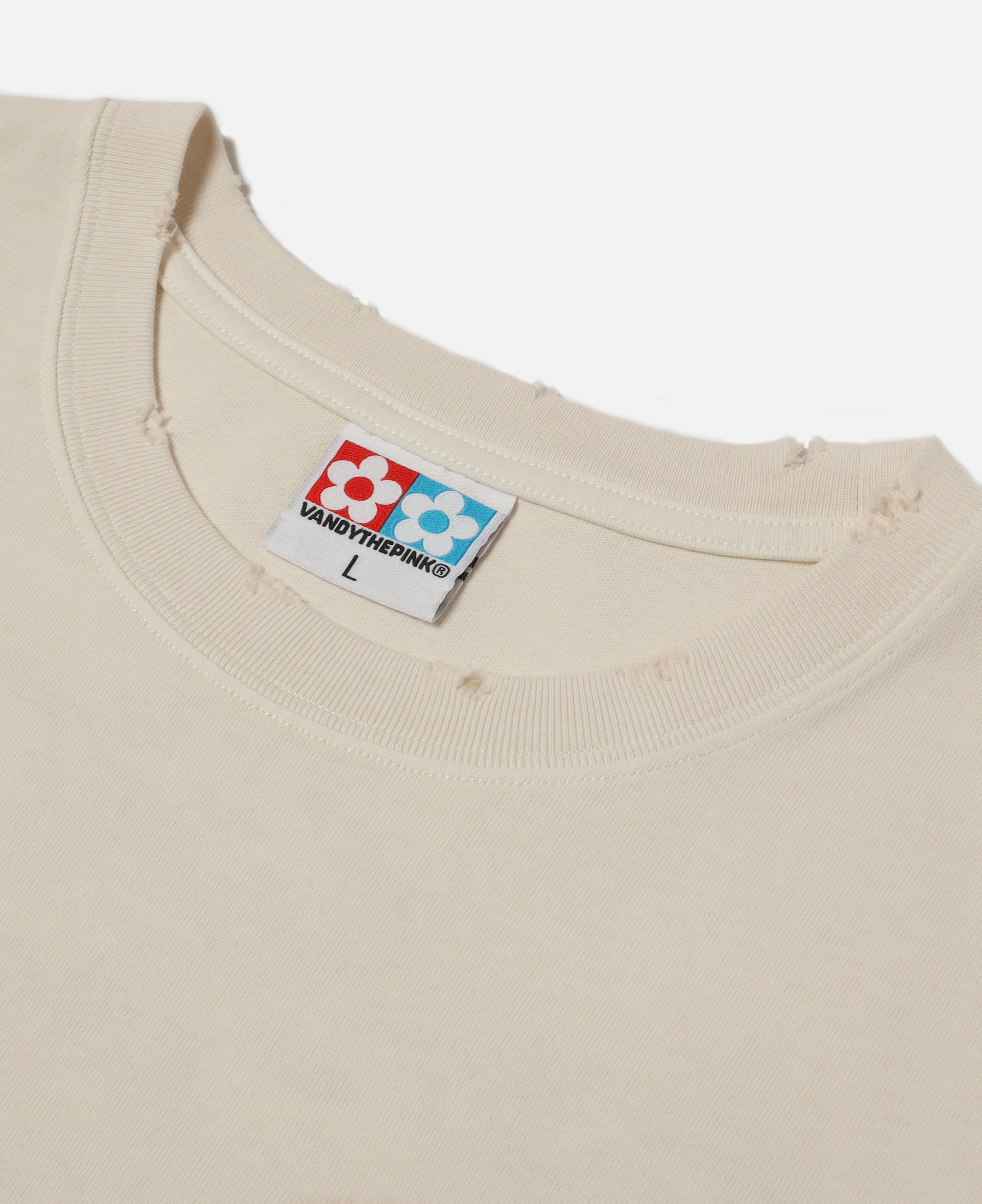 Burger Menu Eye Logo T-Shirt (White)