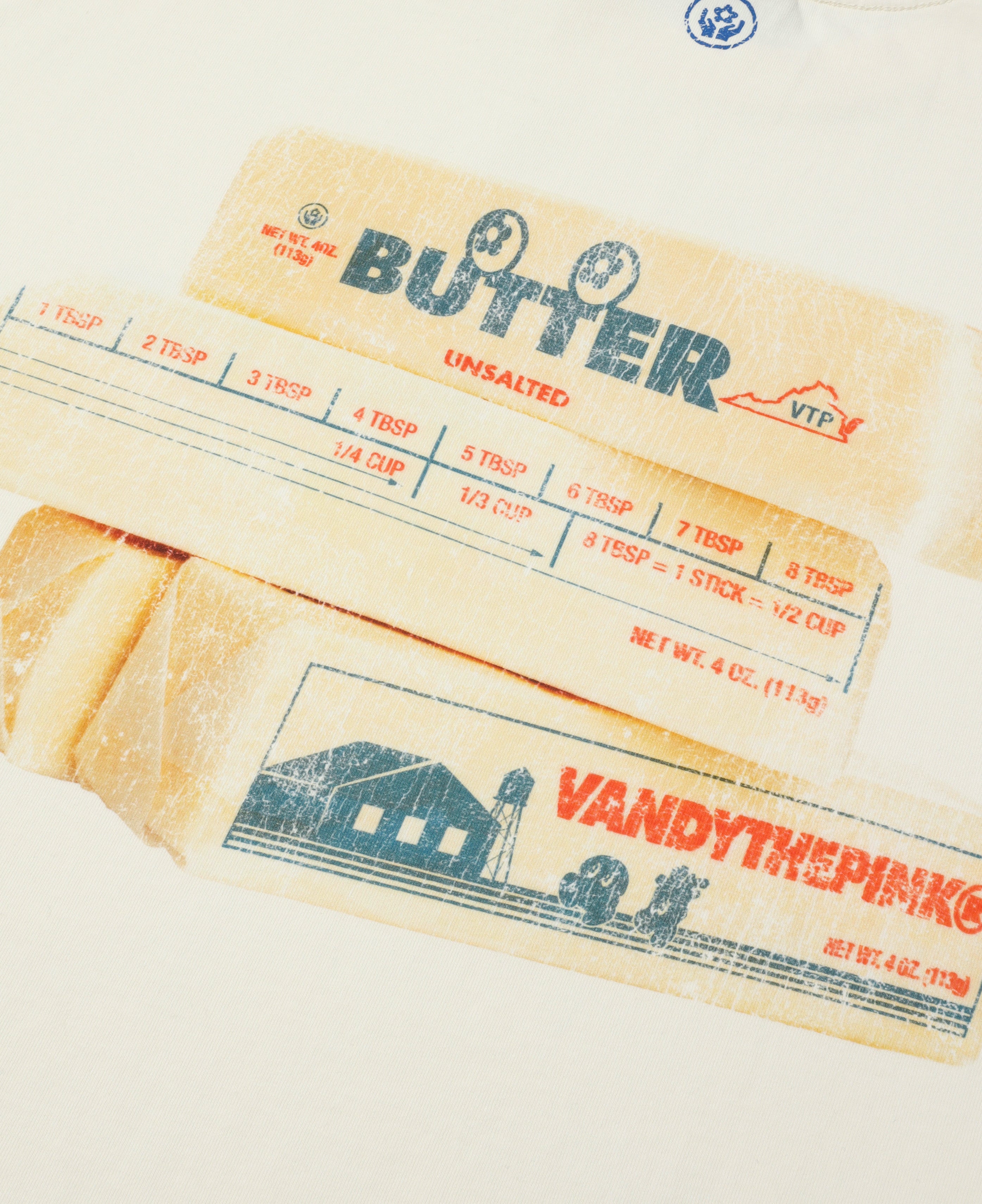 Butter Eye Logo T-Shirt (Yellow)