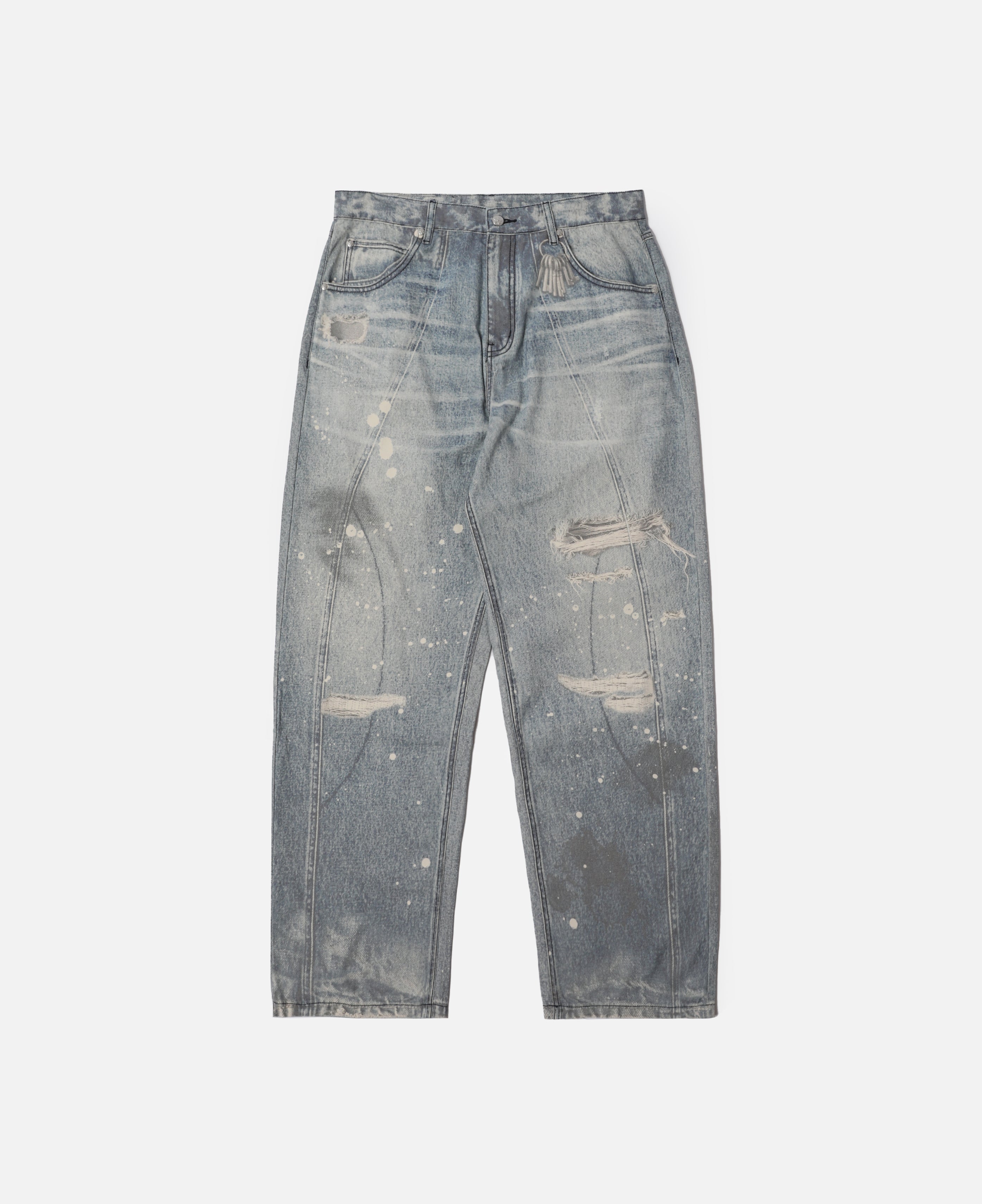 Trompe L'Oeil Pants (Blue)